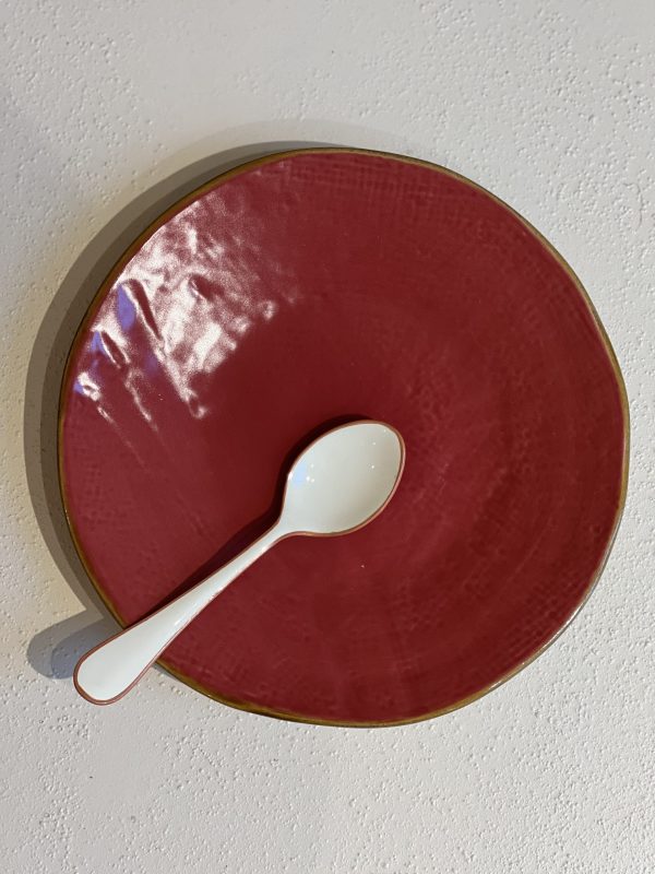 Assiette à dessert Mediterraneo - rouge – Image 3