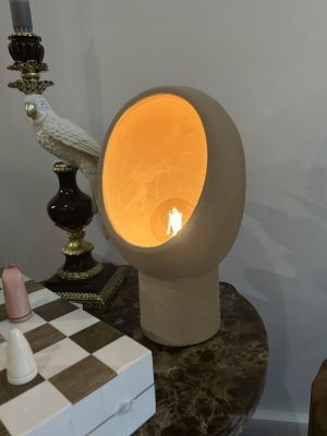 Lampe de table S – céramique, sable