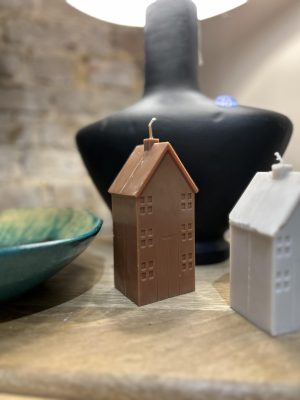 Bougie maison – cire, brun