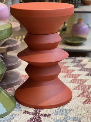 Table d’appoint – fer, orange