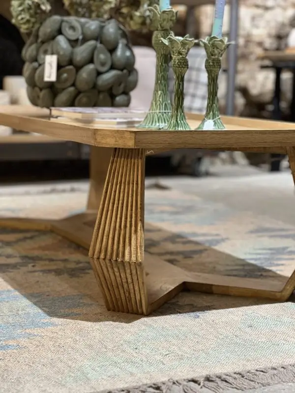 Table basse - bois de mindi – Image 2