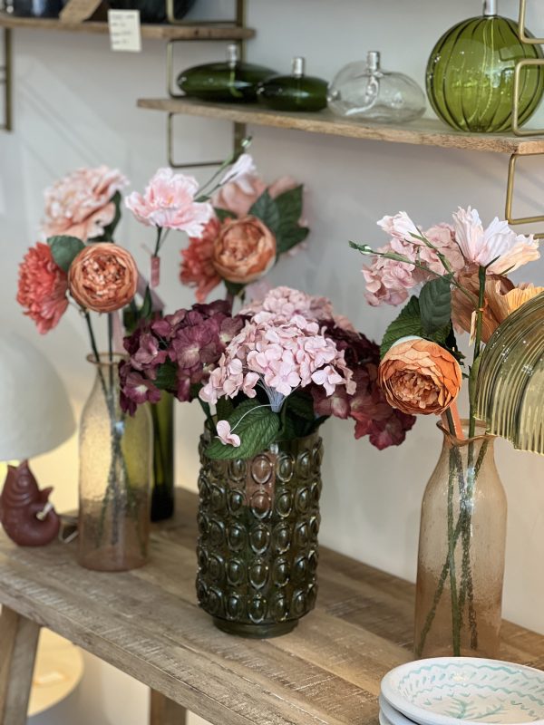 Hortensia - papier, bordeaux – Image 2
