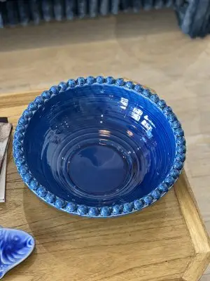 Saladier – céramique, bleu