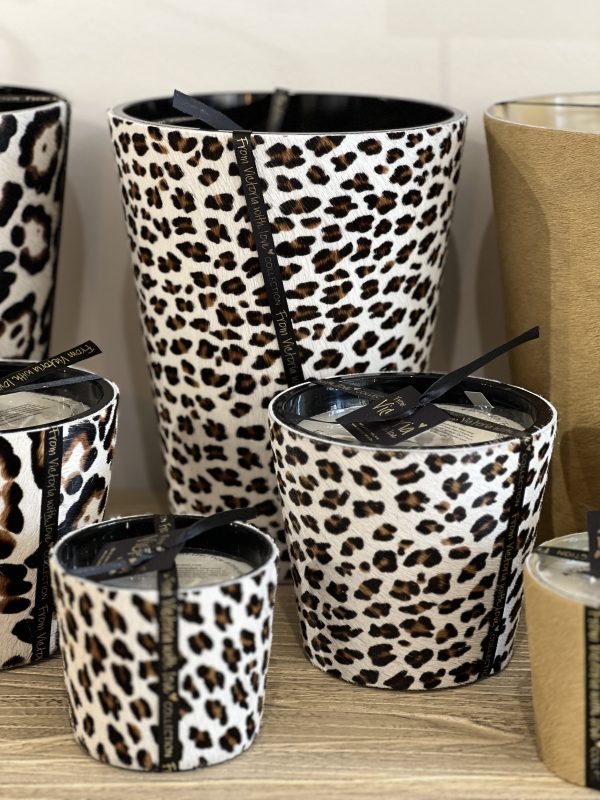Bougie parfumée HAIRY, petit léopard, S – Image 4