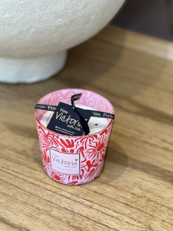 Bougie parfumée SUN - Rouge/rose S – Image 2