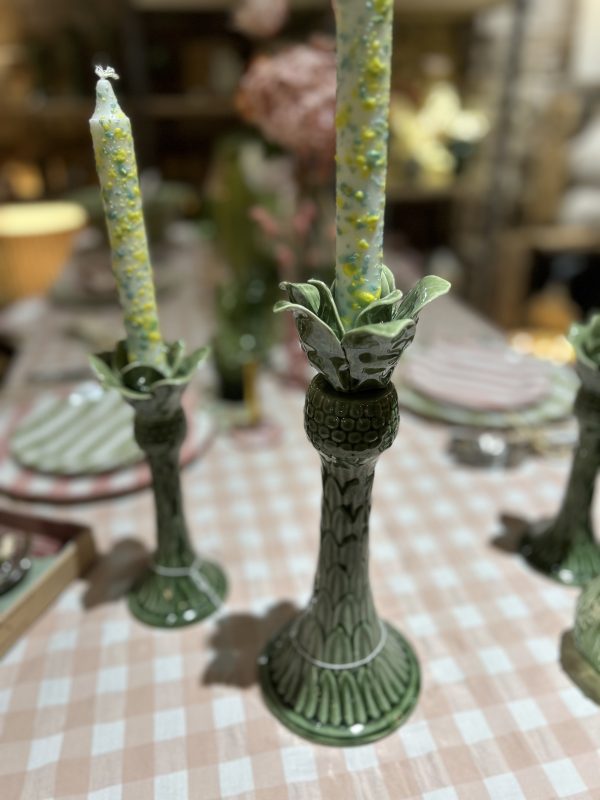 Bougeoir palmier - vert – Image 2