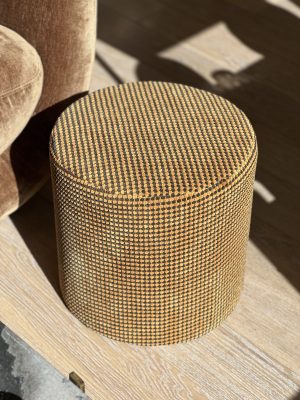 Pouf Livia – Marron épicé